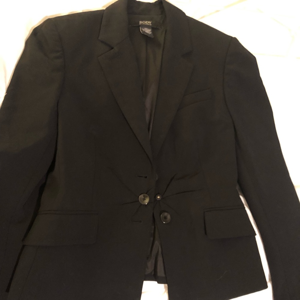 Black suit jacket